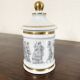 Limoges porcelain medicine jar H15 X D7