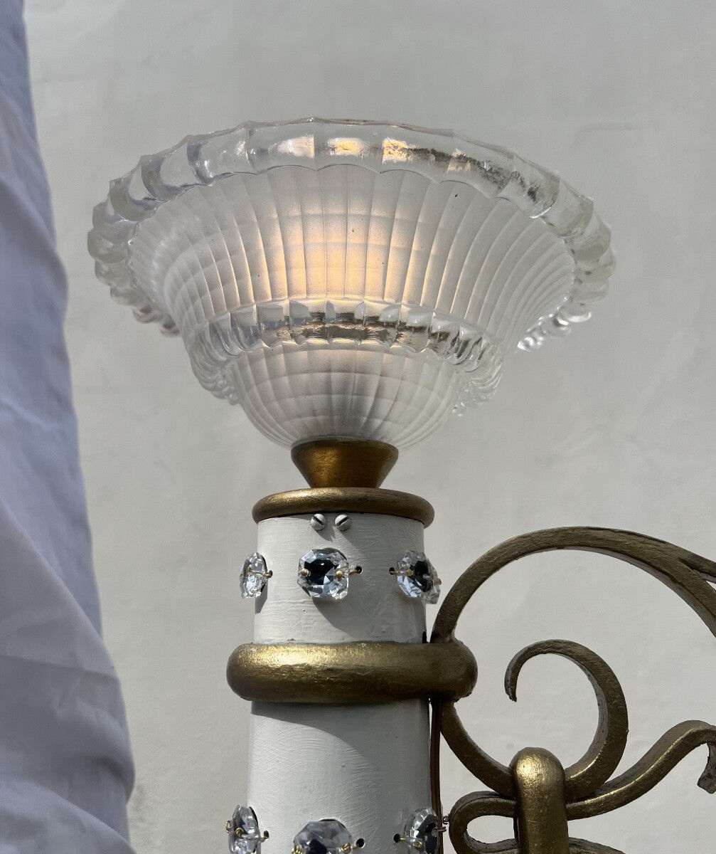 Art Deco lustre attributed to M. Zadounaisky billiard