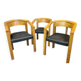 Baumann stamped armchairs