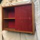 Wall showcase vintage storage furniture 60s