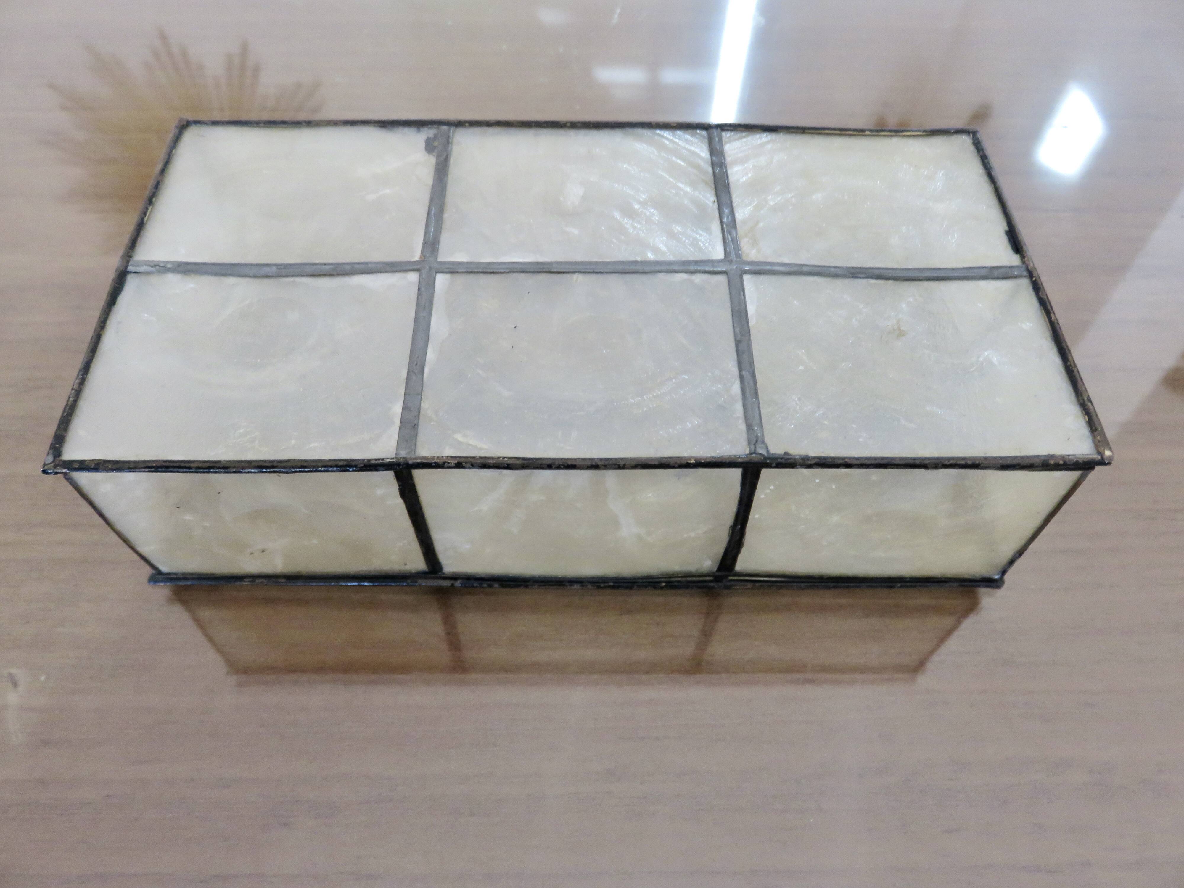 Mother-of-pearl box from the 70s and 80s