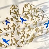 "Le parfum de l'été", 2023, format 50 x 70 cm, unique copy by Atelier Agapé