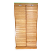 Curtain filing cabinet