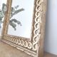 Golden mirror 61x76cm