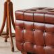 Chesterfield-style leather chest - "Jack" model - Olivier de Schrijver