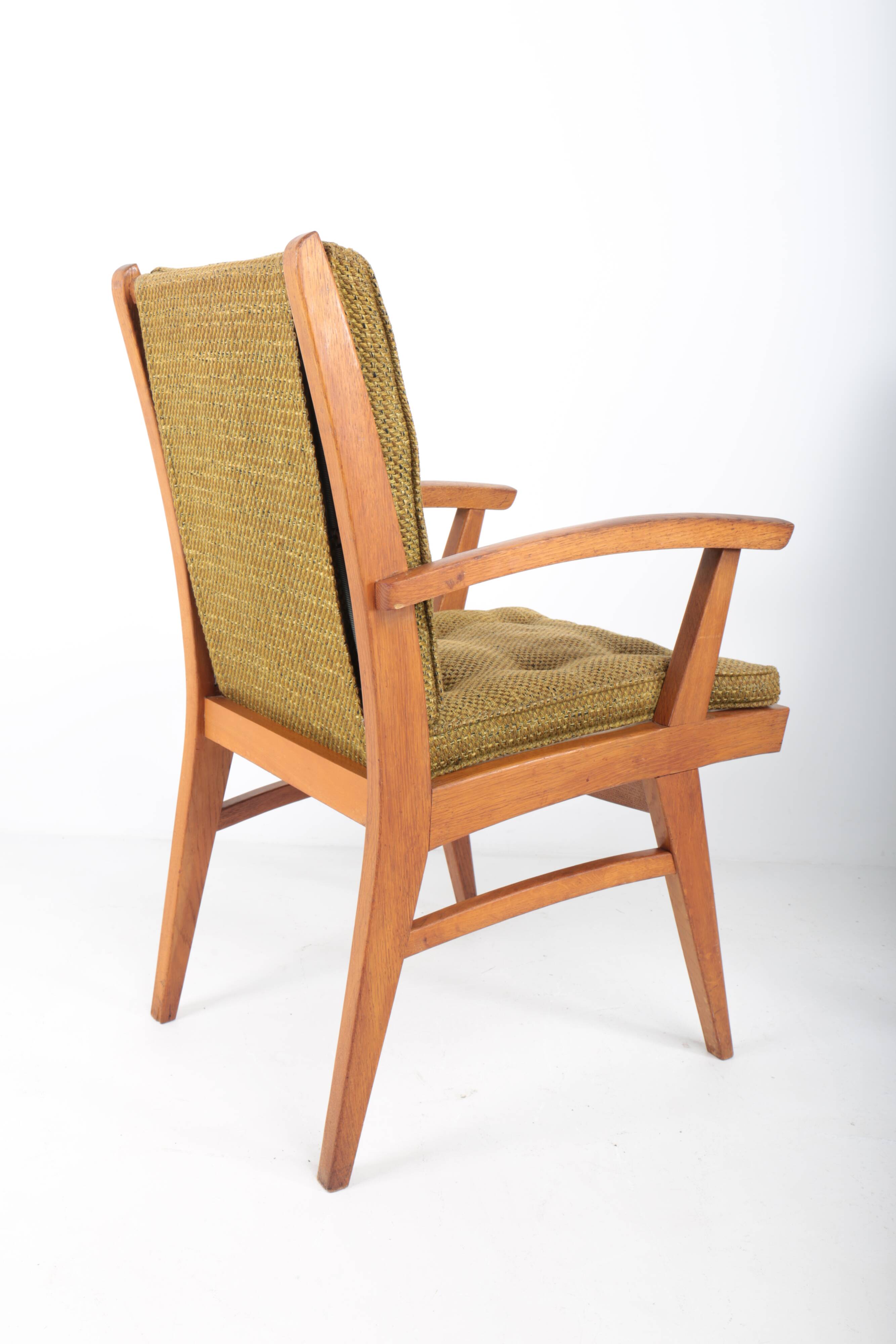 Set of 4 vintage Free-Span FS-116 armchairs, 50s