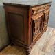 Buffet or sideboard with Venetian doors in Louis XV style made of walnut.
