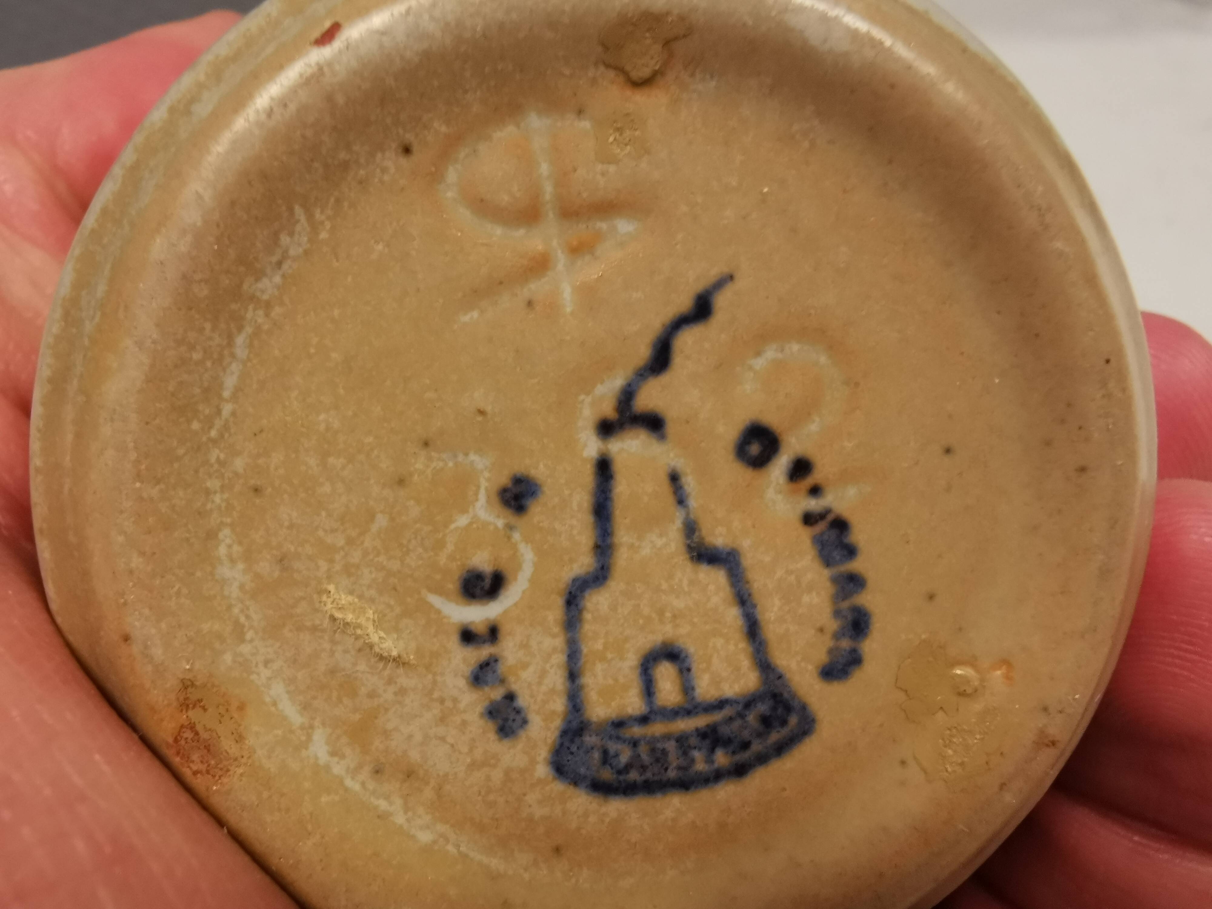 Older vase from Danish Knabstrup (highly recognised Danish ceramic design), Günther Praschak 1960s