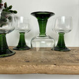 4 Alsace green feet glasses