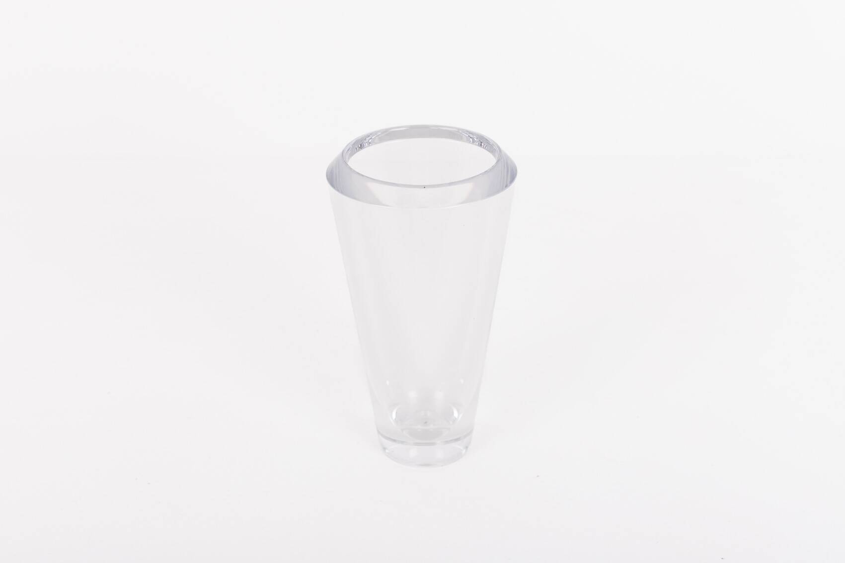 Orrefors crystal vase, Sweden 1980’s