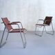 Paire de fauteuils Tubauto Jacques Hitier/Tubauto France 1950