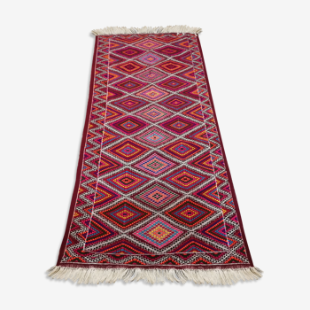 Tapis rouge tapis berbère marocain tapis 150x80cm