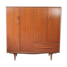 Armoire penderie en teck NF scandinave années 60