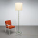 Floor lamp of decorators of the 1940s 1950s in brass