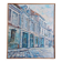 Tableau signé représentant une rue pavée du vieux Lille