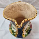 Hand-painted earthenware pitcher Deruta