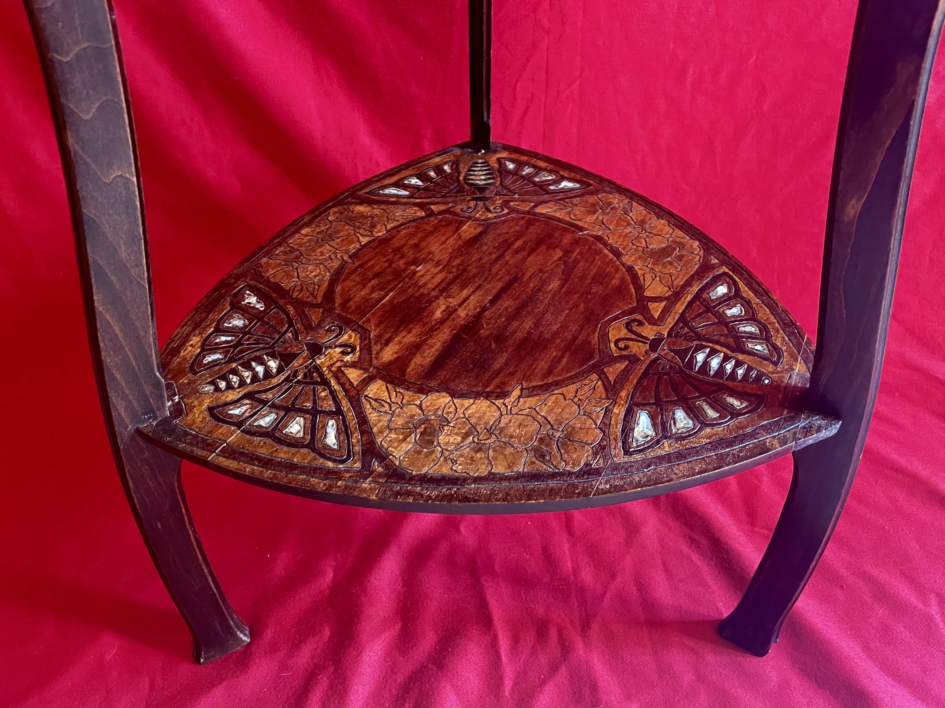 Art Nouveau pedestal table/side table, 1930s