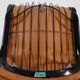 Chaises Willy Rizzo pour Cidue Italie - cuir