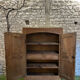 Eighteenth-century regional pine wardrobe.