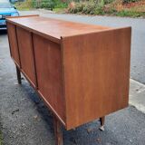 Vintage sideboard 4 sliding doors
