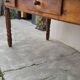 Old rustic farm table 2 drawers 1900s - 1m62