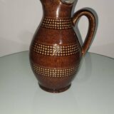 Enamel stoneware pitcher