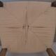 Chaise campagnarde assise en corde