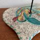 Plat vintage vallauris forme libre