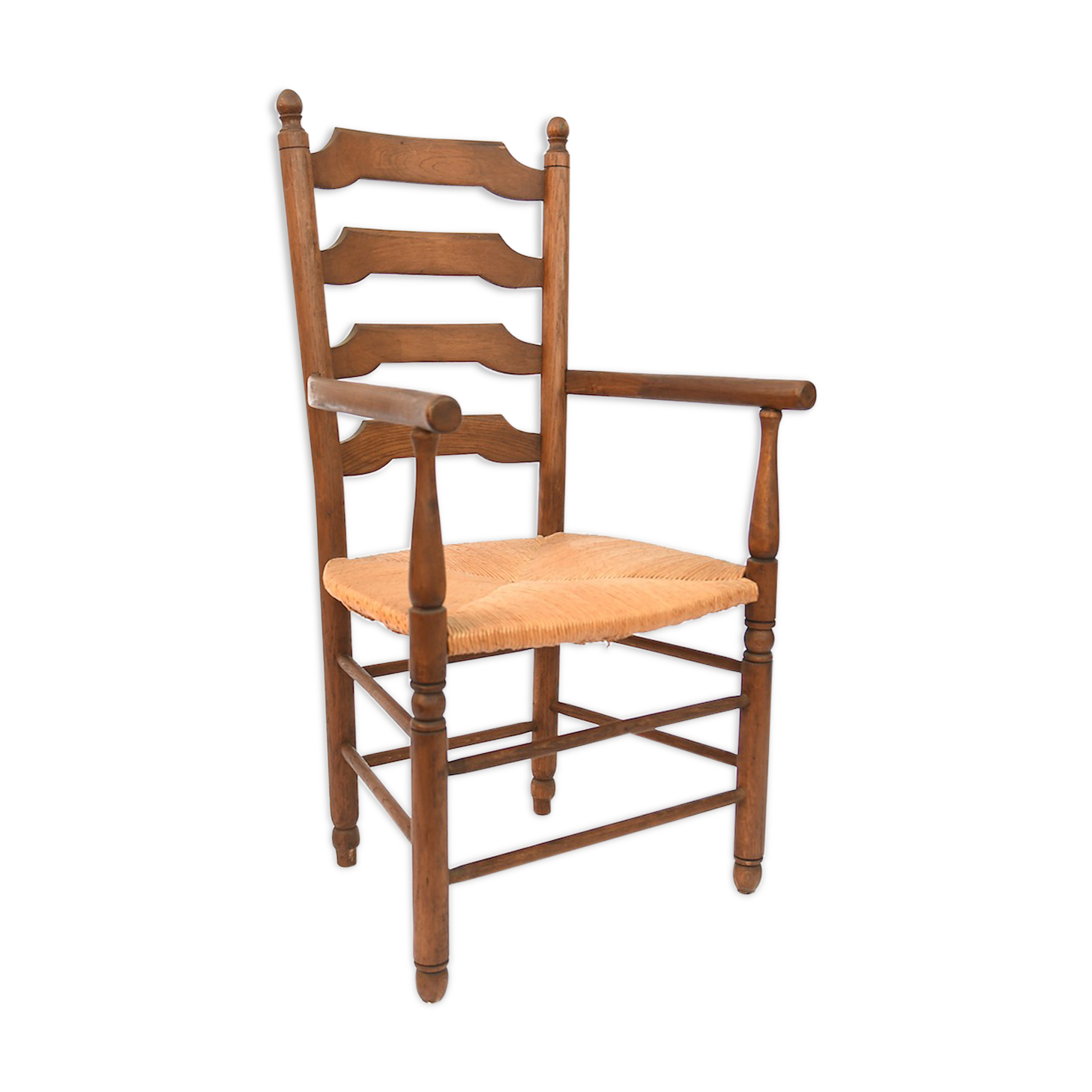 Mulched Provencal armchair