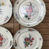 6 “Mettlach” dinner plates - Old Strasbourg Villeroy&Boch