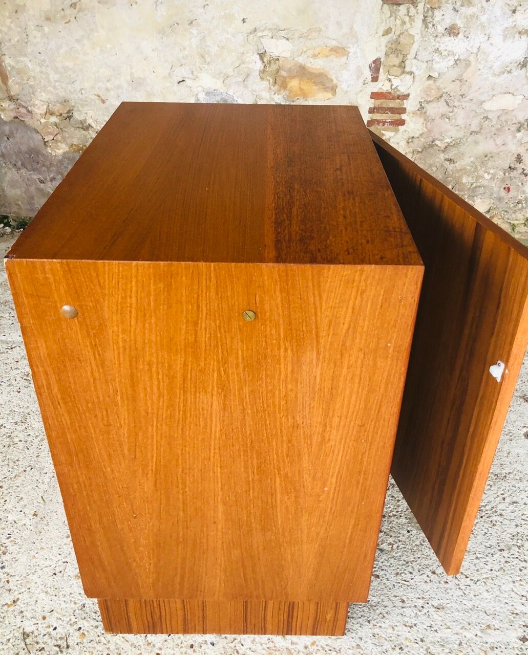 Scandinavian teak storage furniture by Kempkes 60s