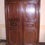 Armoire ancienne de manoir ou chateau XIXè en chêne
