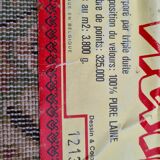 Large vintage carpet 70/80s 350x250cm