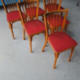Set of 6 Bistro Baumann chairs