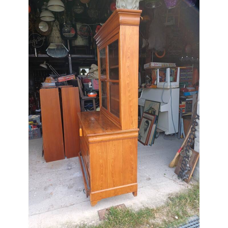 19th century glass chest of drawers