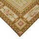 Handmade European Vintage Aubusson Kilim 268 cm x 373 cm