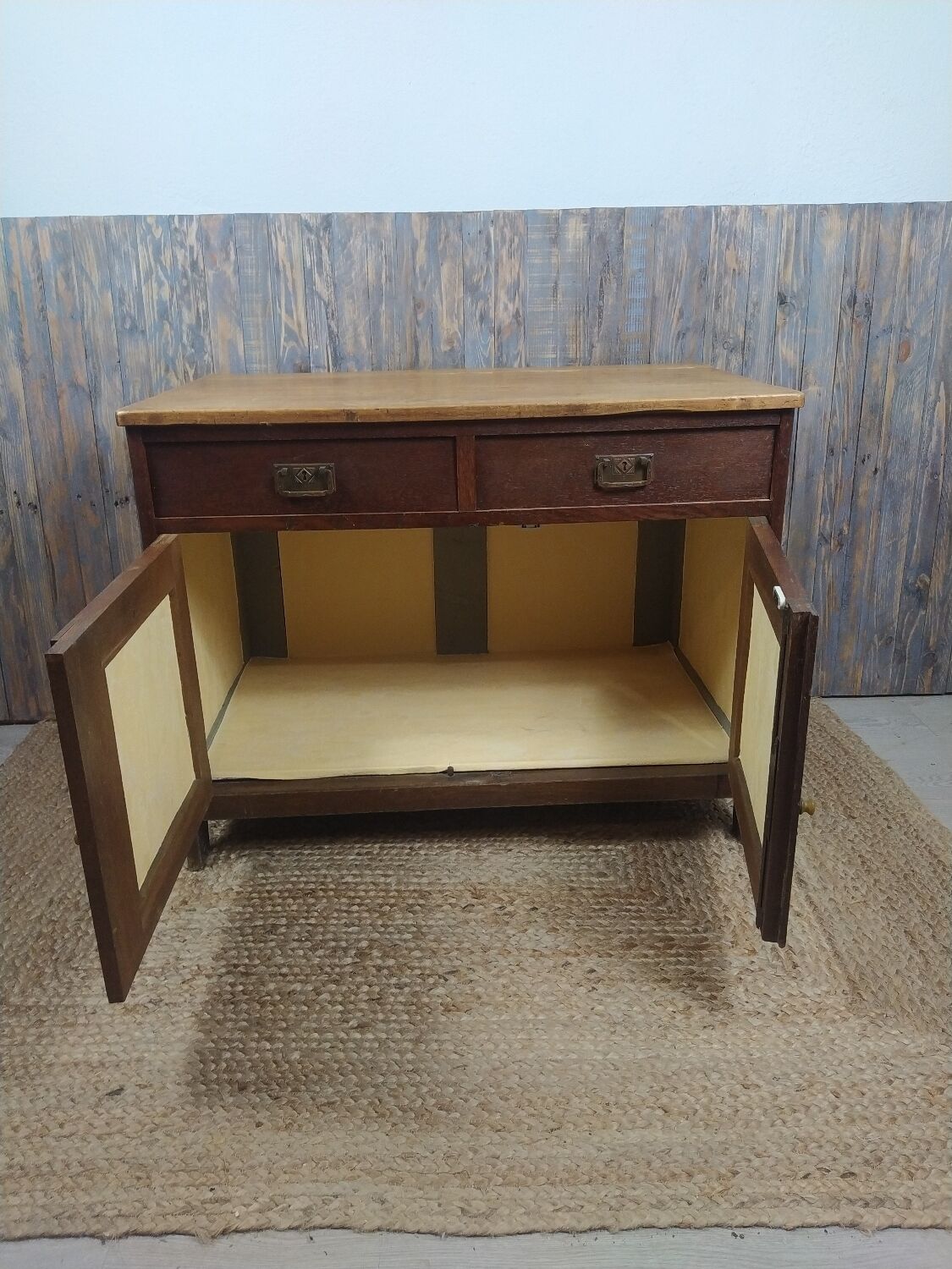 Vintage wooden chest of drawers