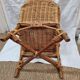 Rattan armchair from 1950