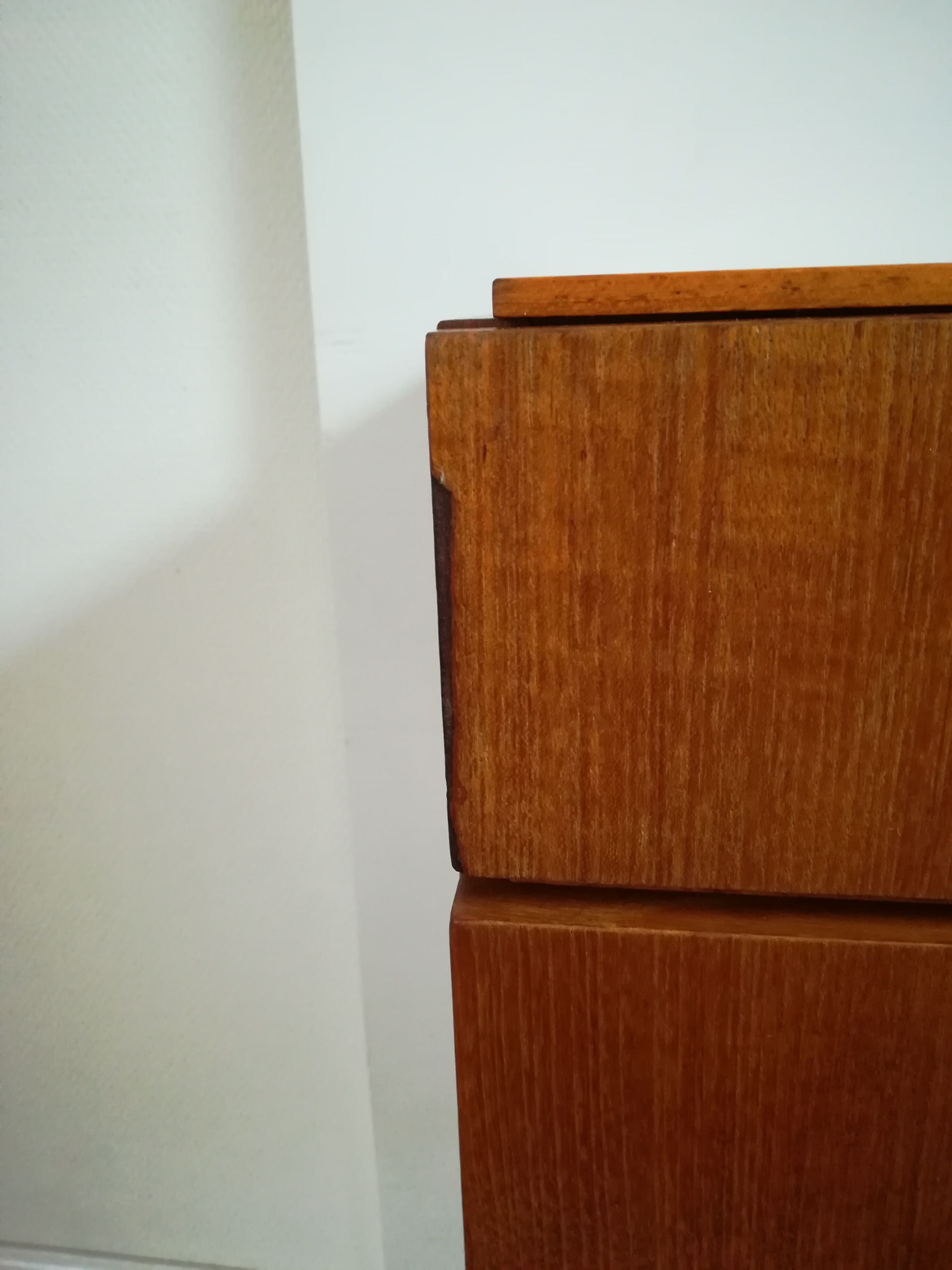 Pair of wall bedside tables