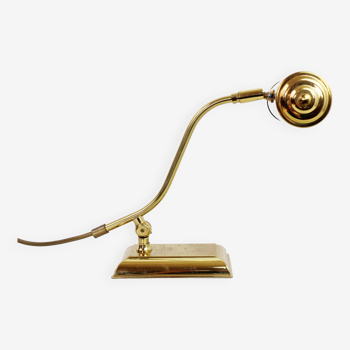 Brass desk lamp 1970