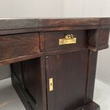 Bureau en chêne de style Sécession viennoise du début du XXe siècle
