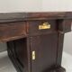 Oak desk in the Viennese Secession style from the early 20th century.
