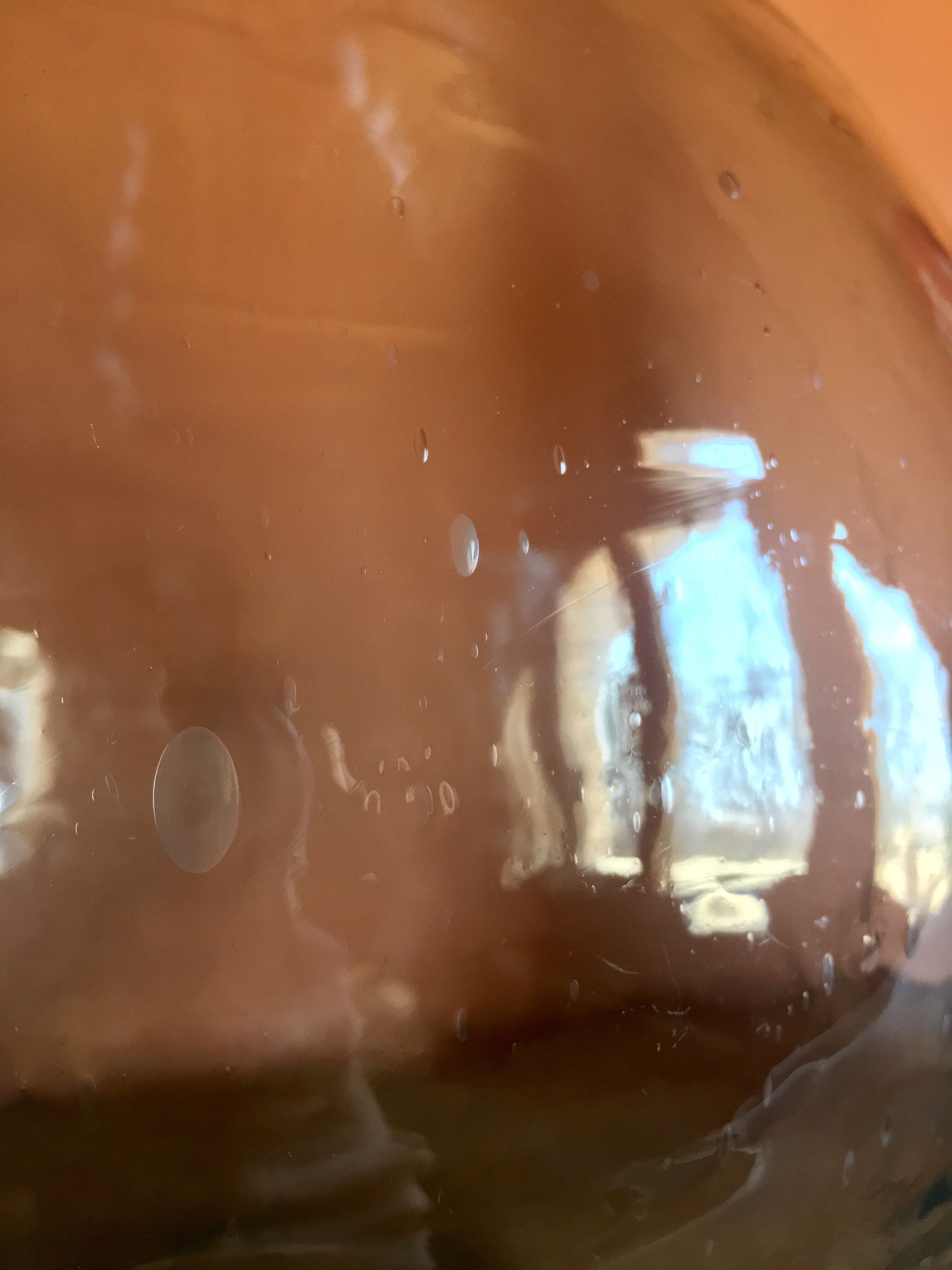 Old demijohn XIX 12 litres blue