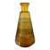 Art deco glass carafe in yellow