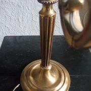 Antique 3-light table lamp in bronze in the Louis XVI style - 2 kg