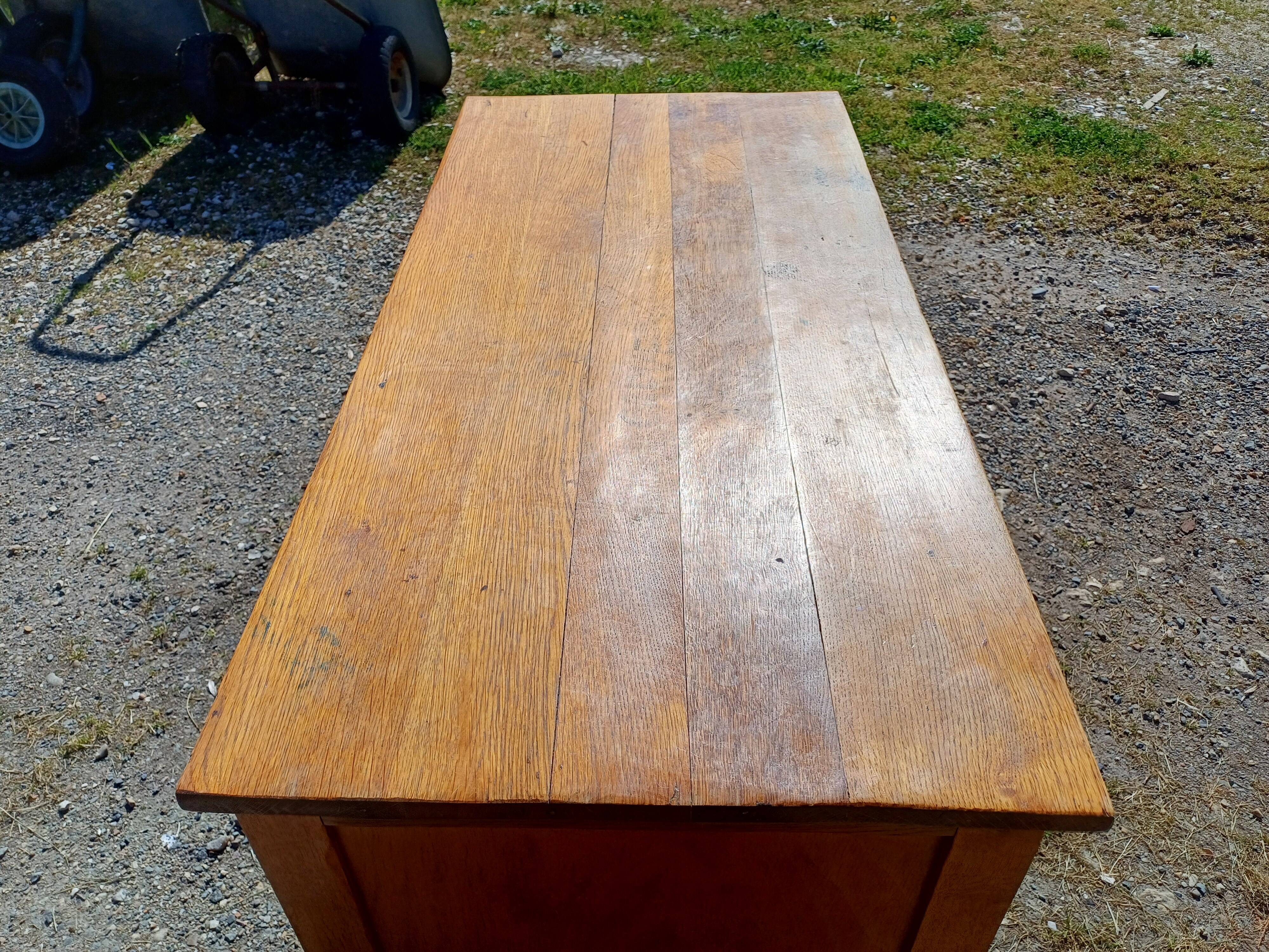 Oak Wood Desk from the 1930s
