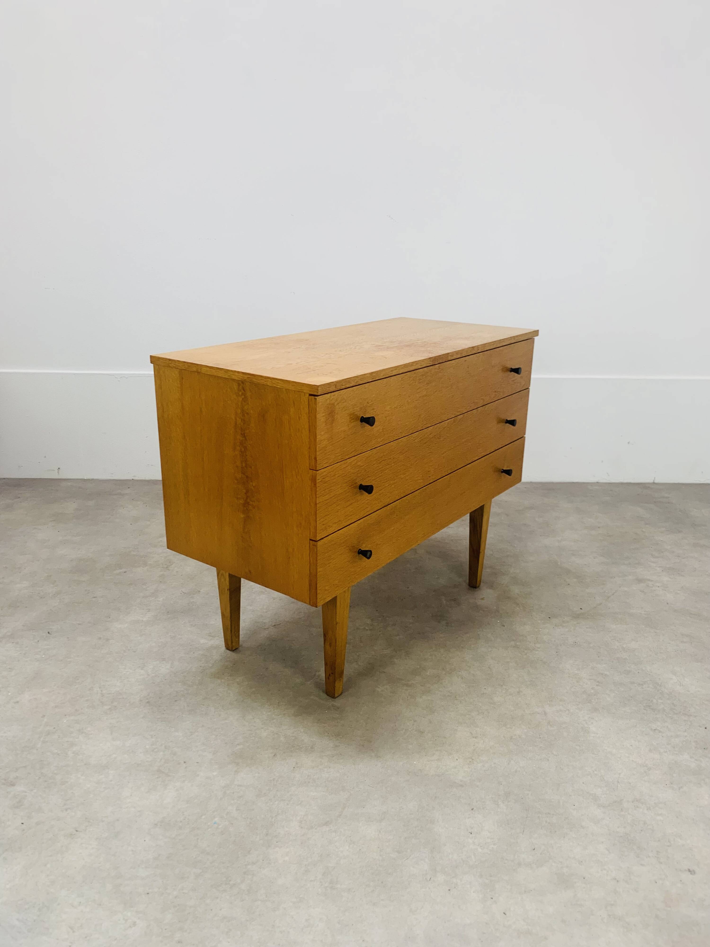 Commode style scandinave en teck, années 60