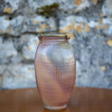 Vase in vintage glazed stoneware