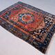 Tapis tribal vintage 130x185 cm, moyen, tapis oriental tribal 2543