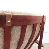 PJ56 armchair by Grete Jalk for Poul Jeppesen - Denmark circa 1960